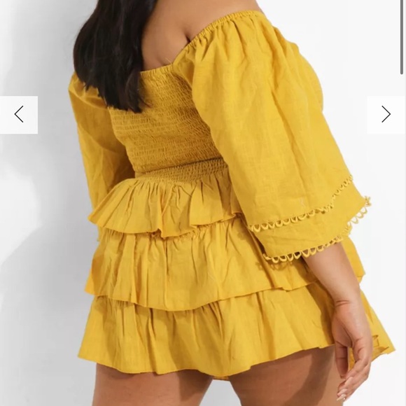 MINI SKIRT TWO-PIECE 💛 | Boohoo - Picture 3 of 3